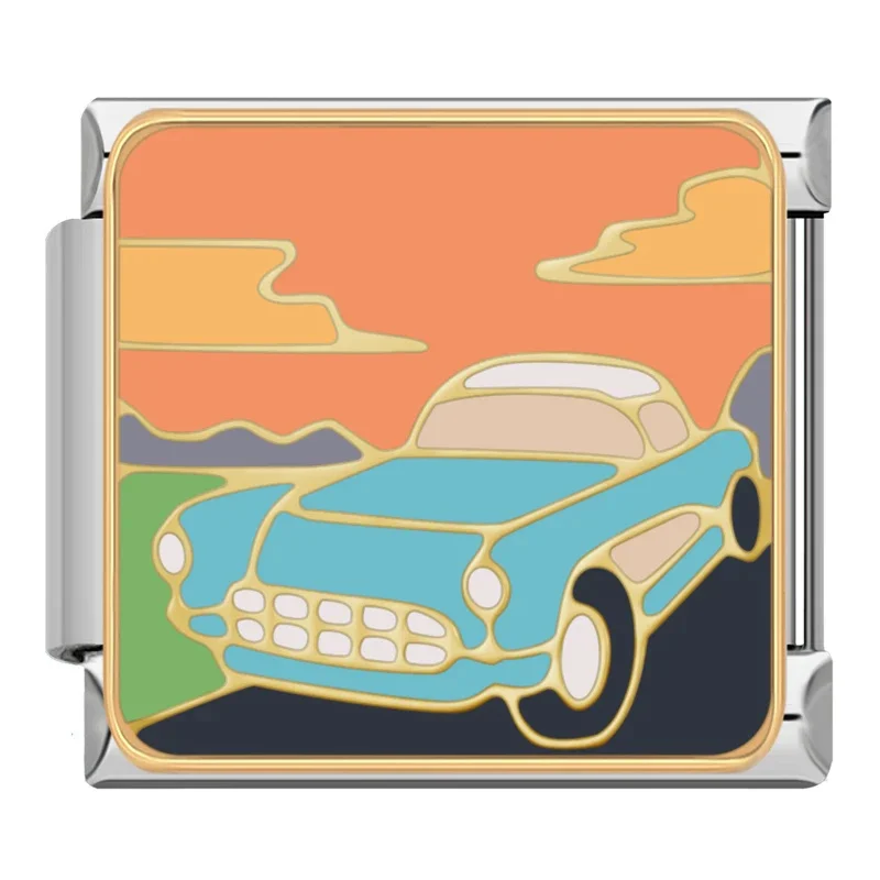 Car, Plane and Travel Italian Charms - Image 23