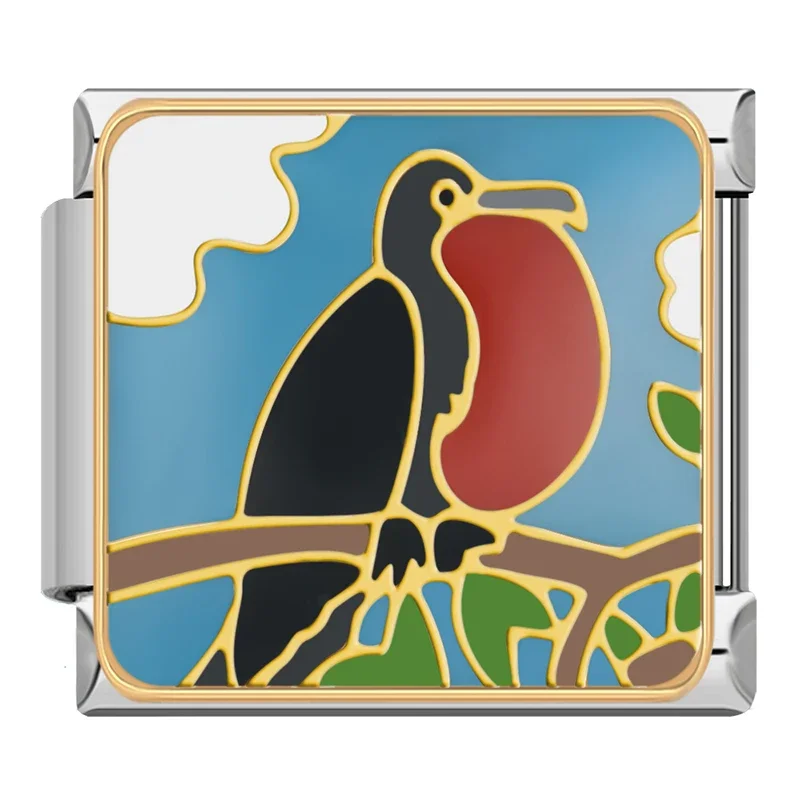 World Wildlife and Travel Italian Charms - Image 31