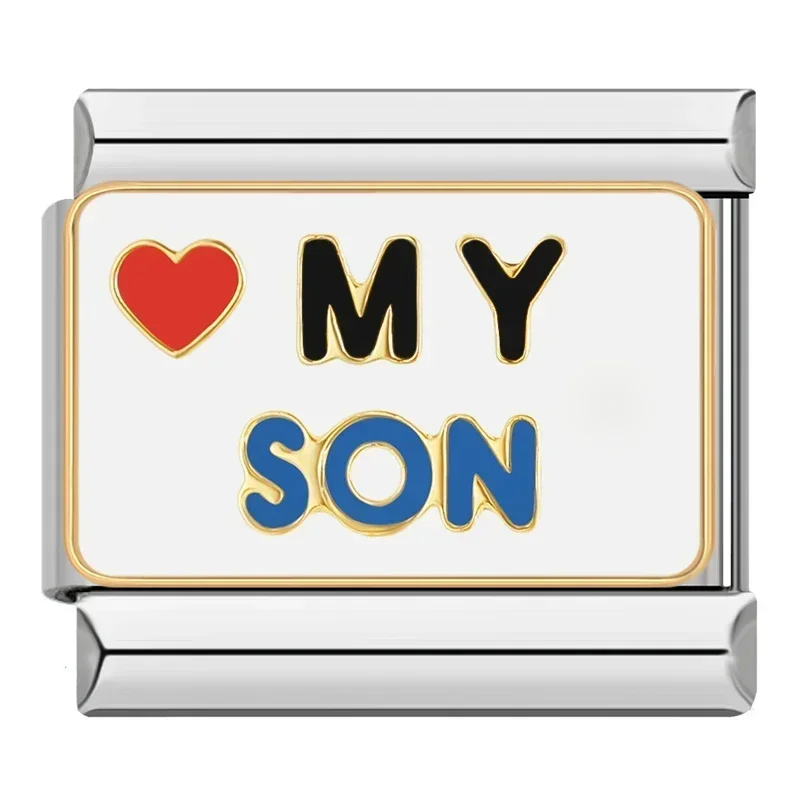 Mom, Dad and Sister Italian Charms - Image 28