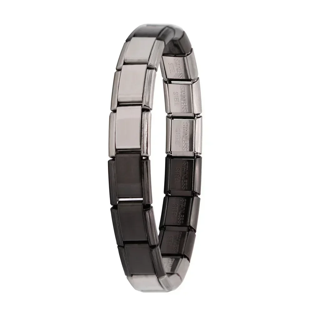 Italian Charm Bracelet Base, 9 mm Stainless Steel - Image 6