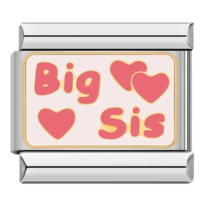 Queen, Princess and Big Sis Italian Charms - Image 8