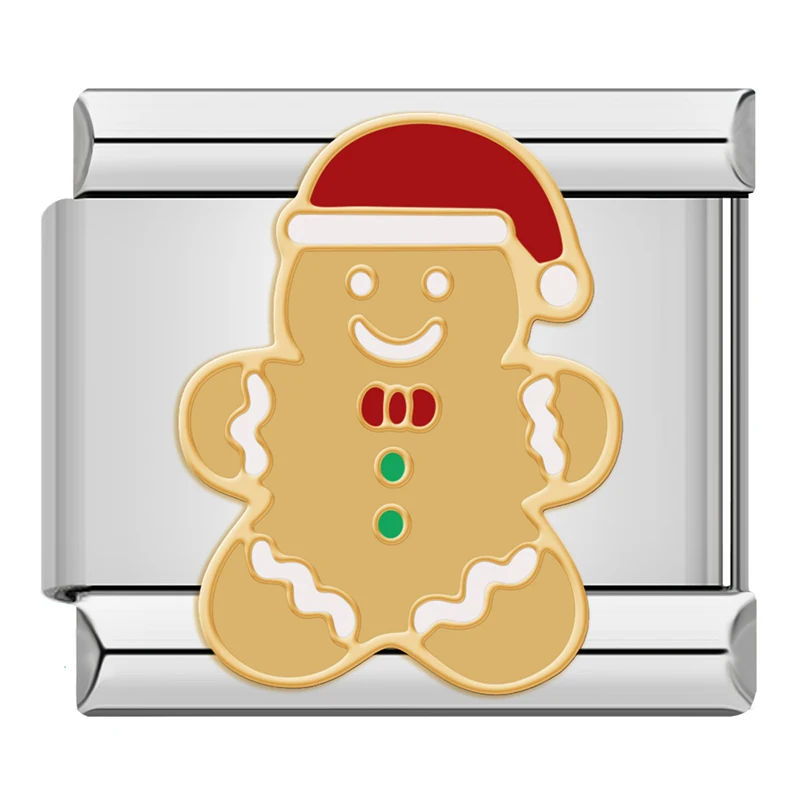 Christmas and Colourful Heart Italian Charms - Image 34