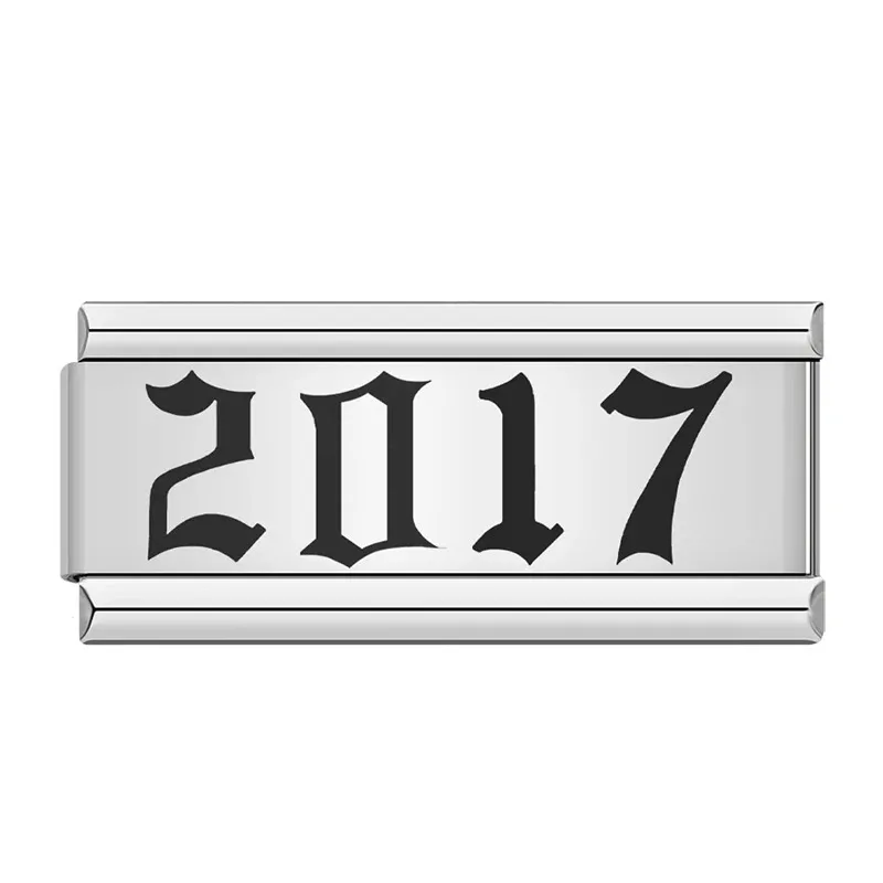 Birthday and Year Number Italian Charms - Image 26