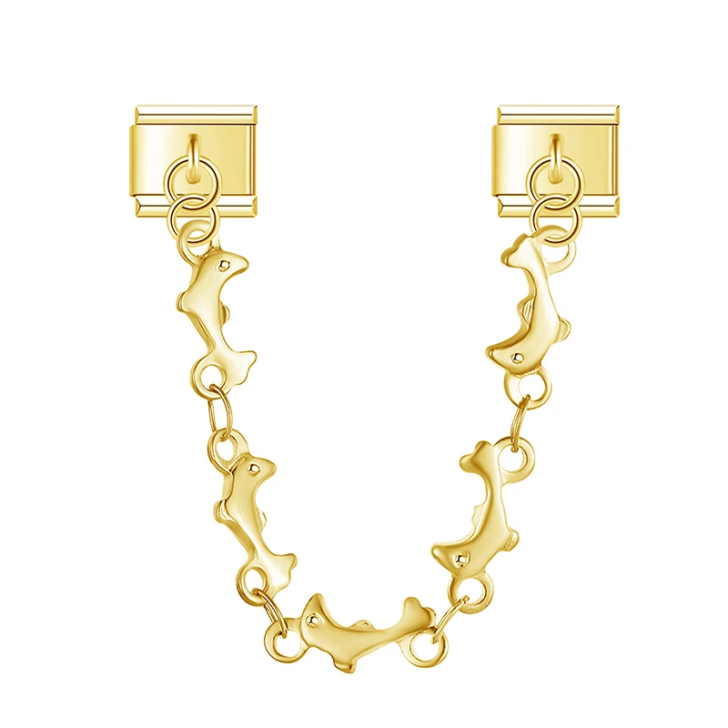 Crystal Chain Link Italian Charms - Image 13
