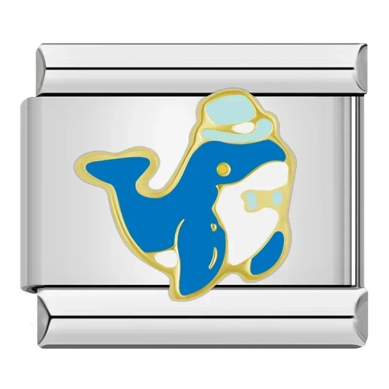 Travel, Plane and Heart Italian Charms - Image 9