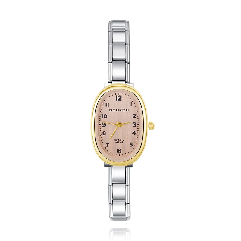 Ellipse Crystal Italian Charm Watch - Image 6