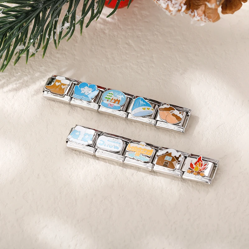 Cosy Winter Italian Charms