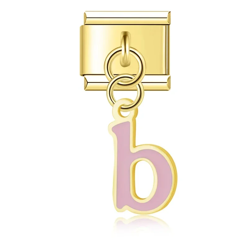 Gold Letter Italian Charms A to Z - Image 25