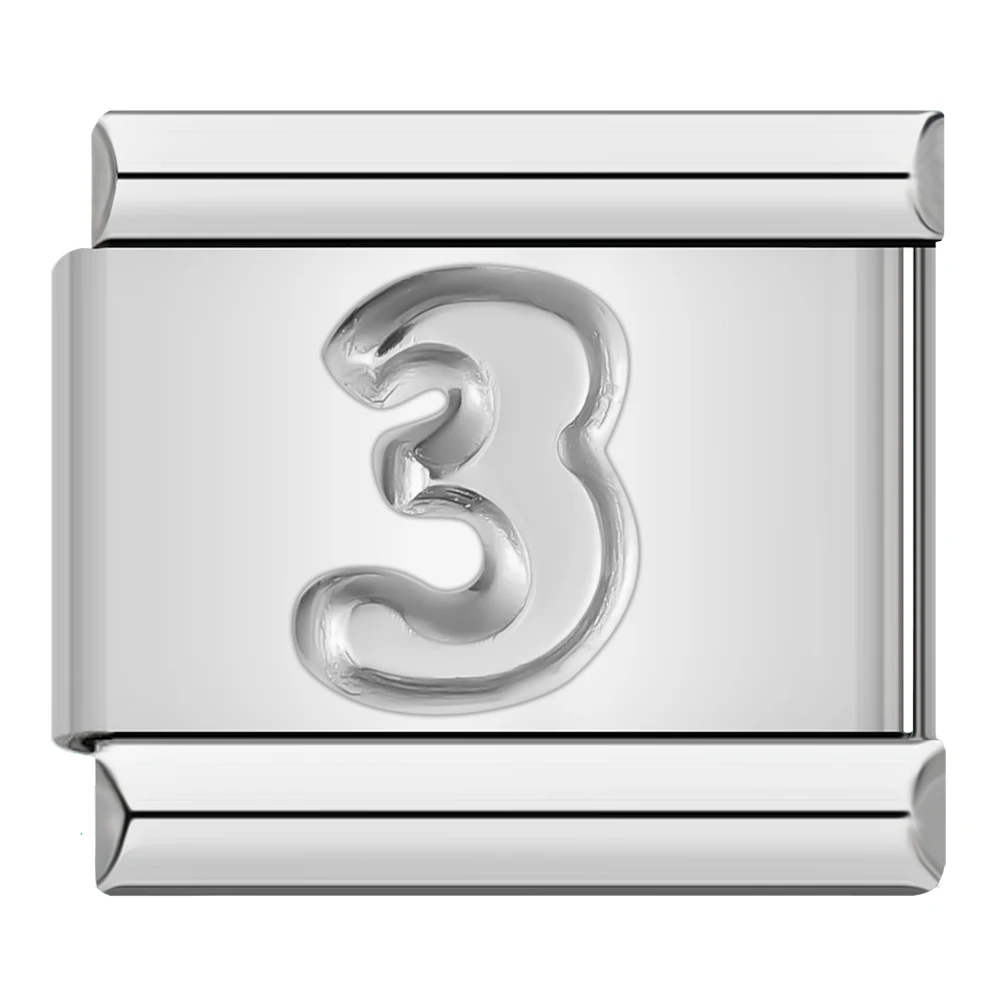 Number Italian Charms - Image 3