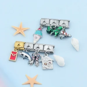 Sea Life and Fun Dangle Italian Charms