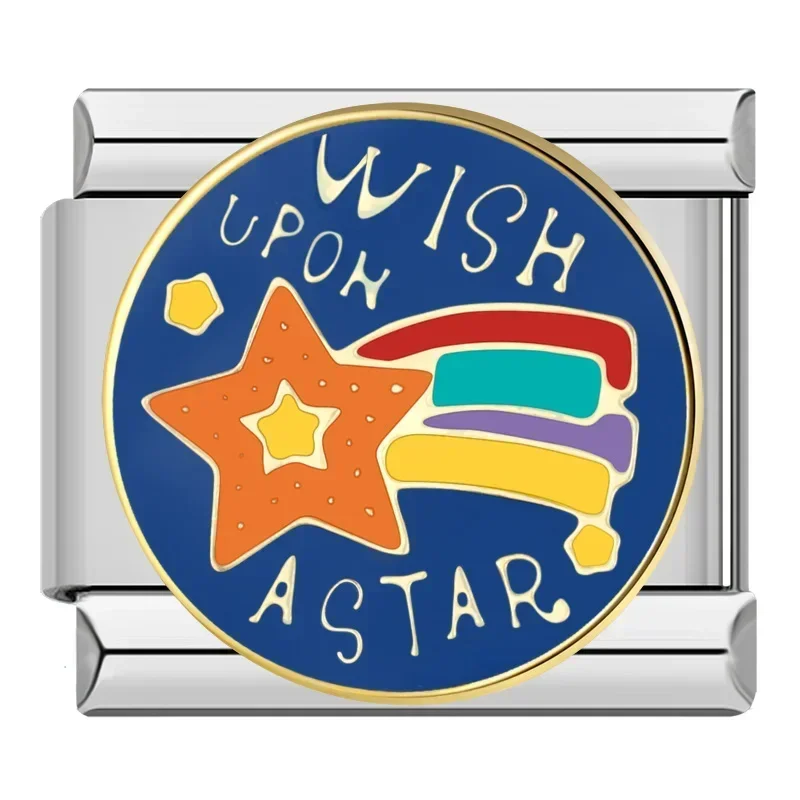 Sloth, Dolphin and Wish Italian Charms - Image 9
