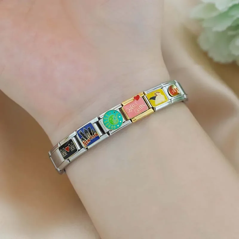 Mom, Love and New York Italian Charms
