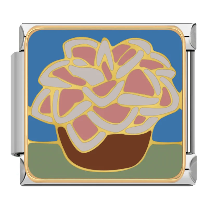 Painted Fruit and Plant Italian Charms - Image 5