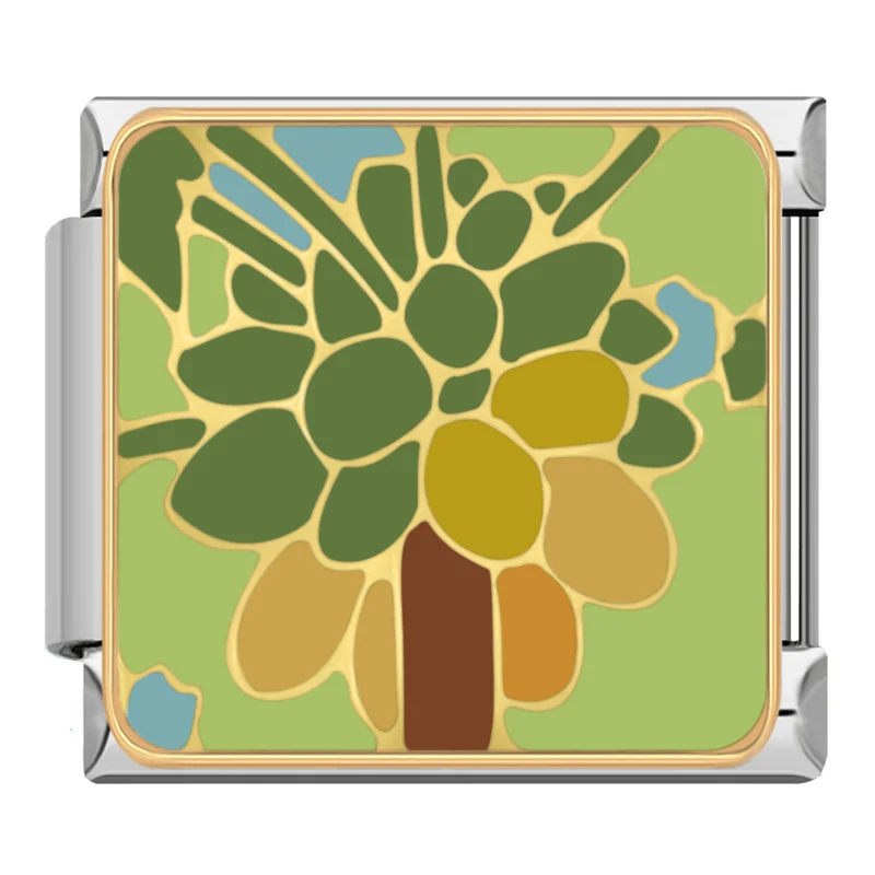 Painted Fruit and Plant Italian Charms - Image 11