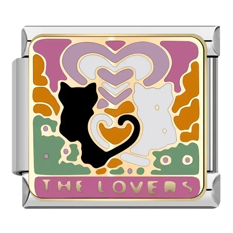 Moon, Star, Cat and Seaside Italian Charms - Image 11