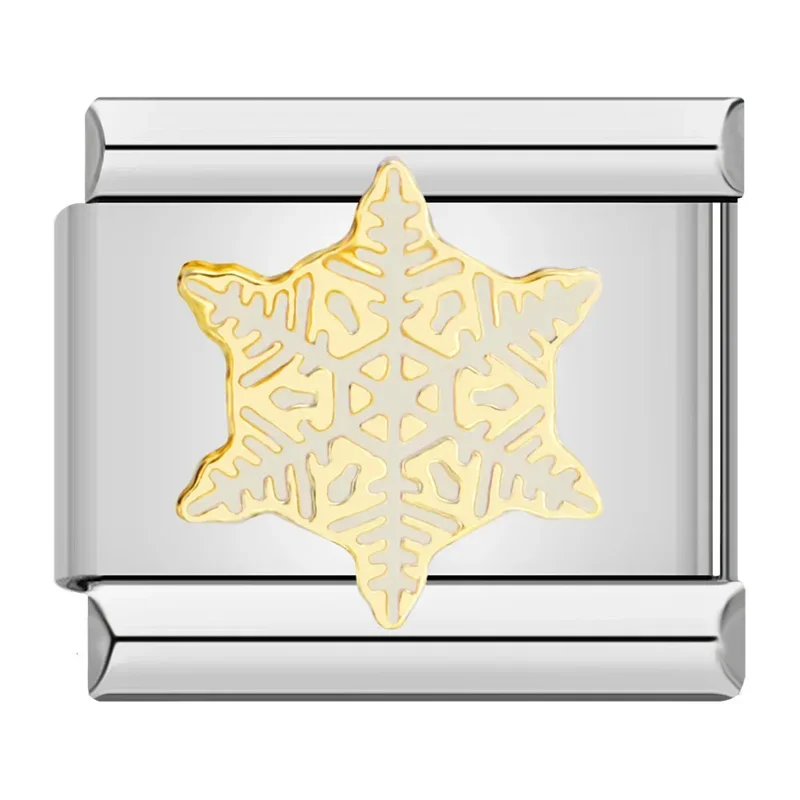 Cherry, Key and Snowflake Italian Charms - Image 9