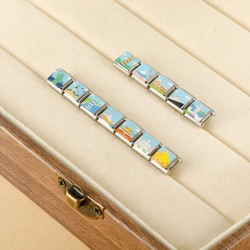 World Landmark Italian Charms