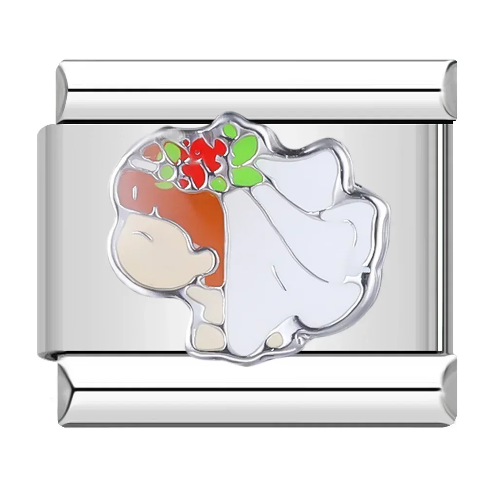 Colourful Heart and Flower Italian Charms - Image 15