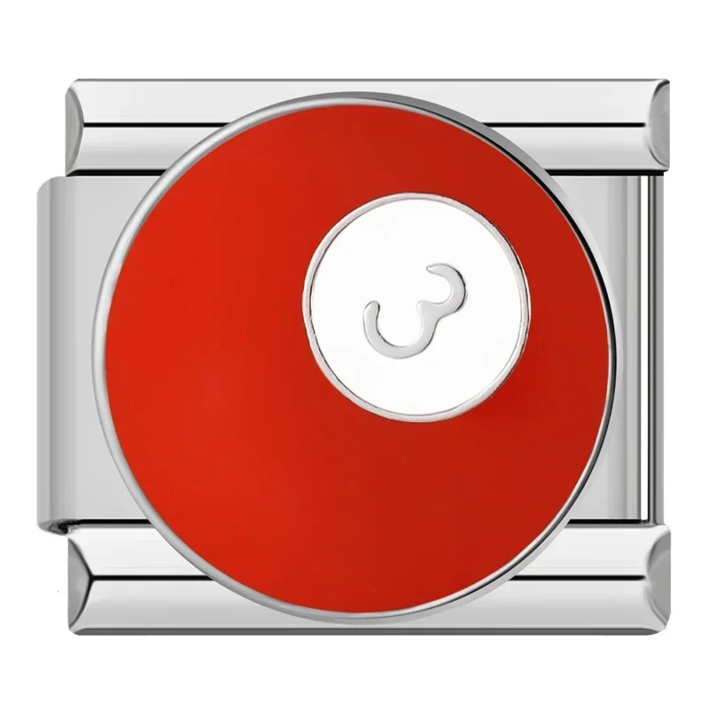 Pool Ball Number Italian Charms - Image 18