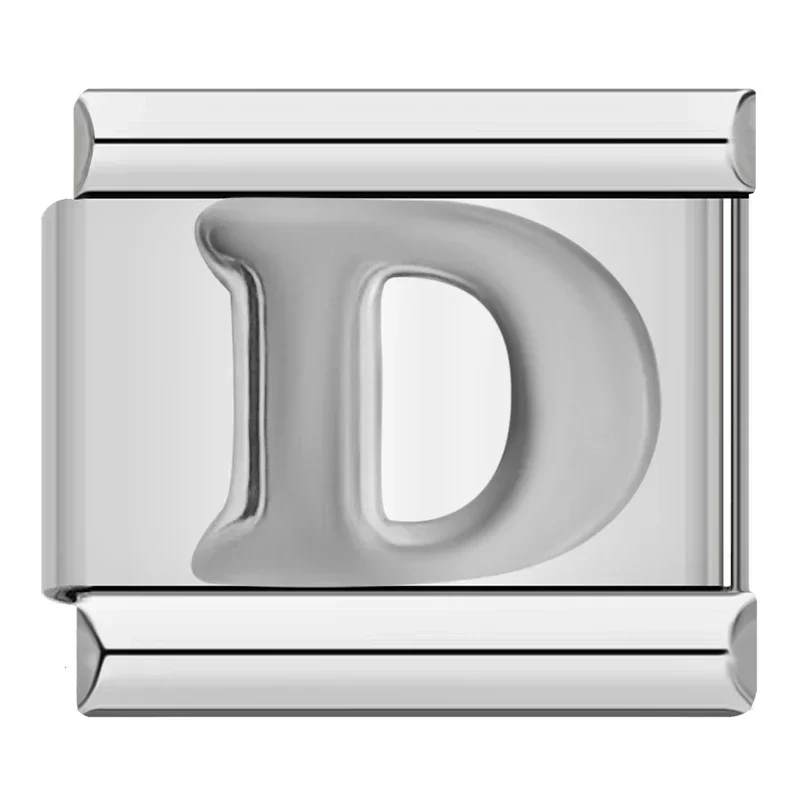 Silver Letter Italian Charms A to Z - Image 22
