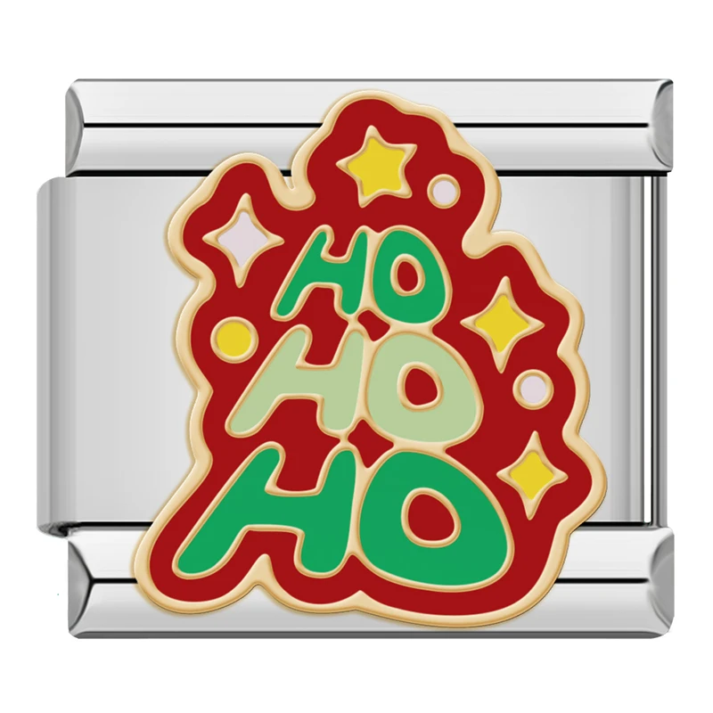 Christmas and Colourful Heart Italian Charms - Image 40