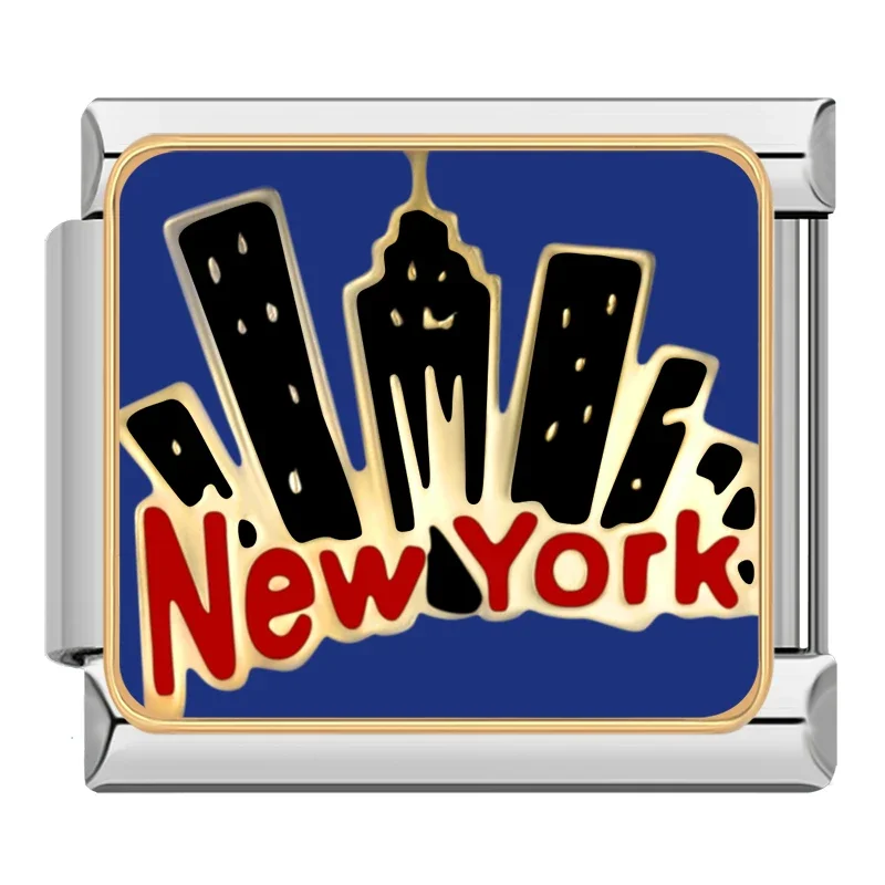 Mom, Love and New York Italian Charms - Image 10