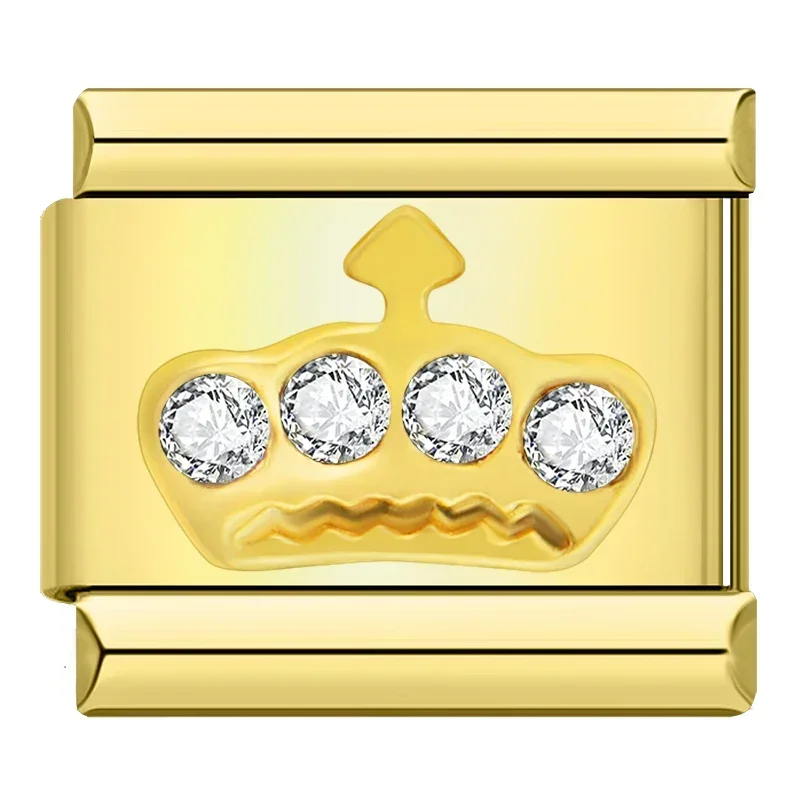 Sparkling Crystal Italian Charms - Image 44