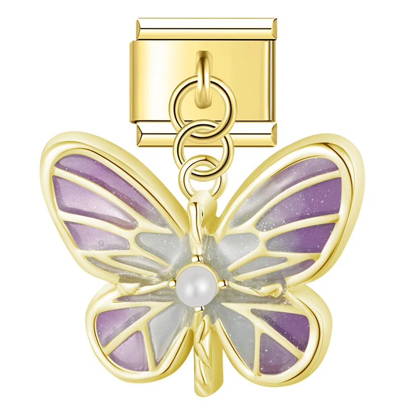 Butterfly and Insect Italian Charms - Image 7