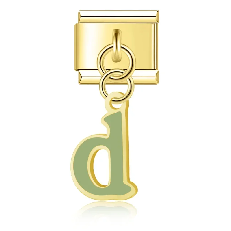 Gold Letter Italian Charms A to Z - Image 21
