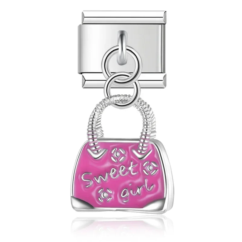 Chilli, Unicorn and Turtle Dangle Italian Charms - Image 8