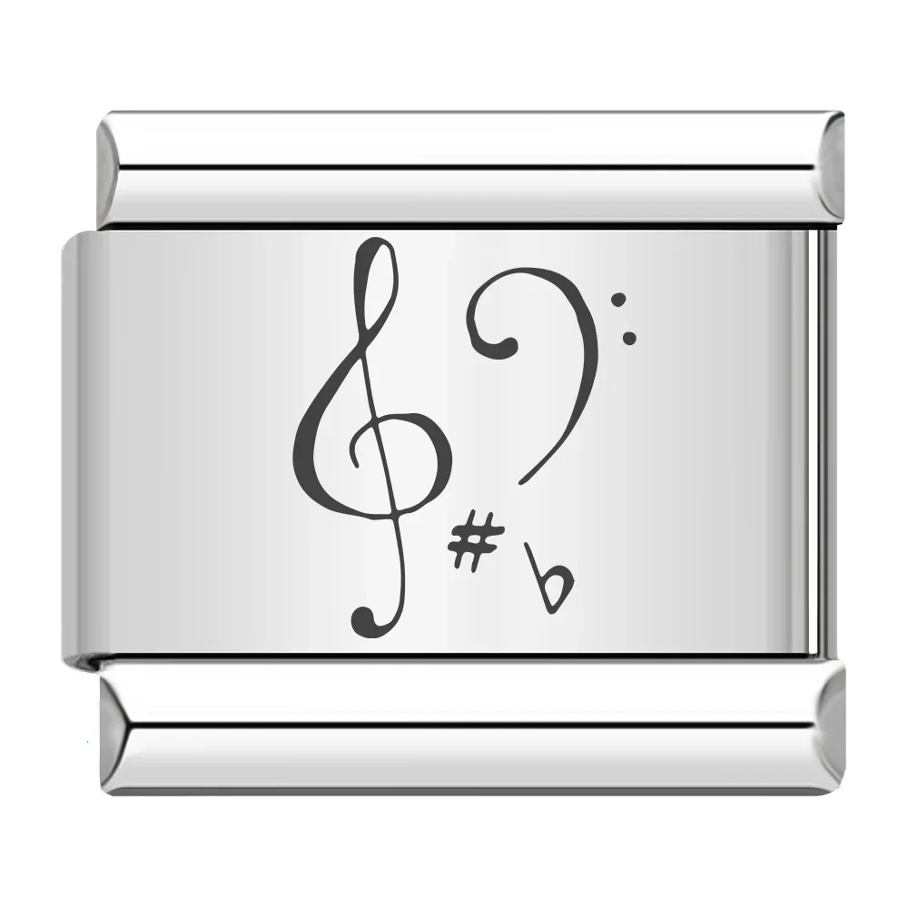 Music Note Italian Charms - Image 8