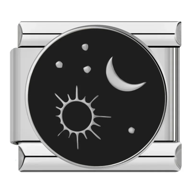 Moon, Star, Cat and Seaside Italian Charms - Image 19