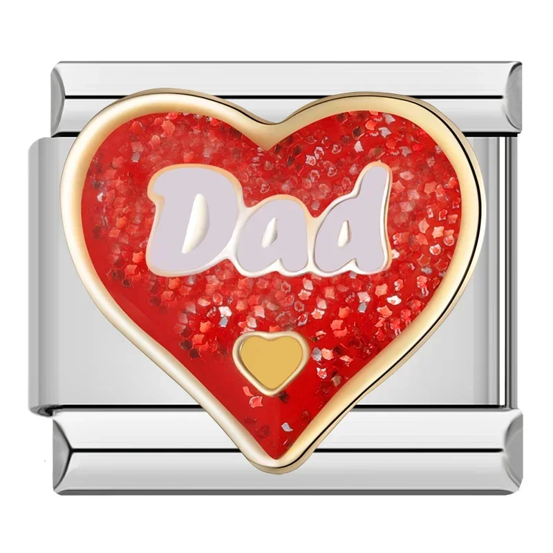 Best Friend and Heart Italian Charms - Image 11