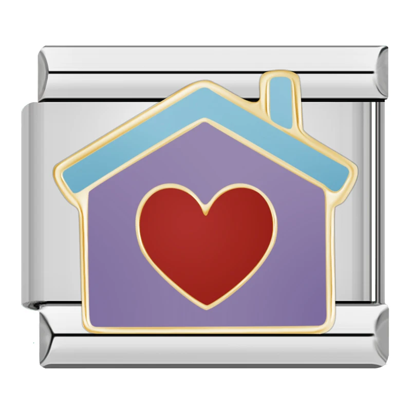 Home, Heart and Paw Print Italian Charms - Image 5