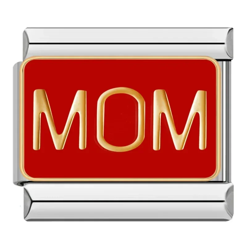 Mom, Dad and Sister Italian Charms - Image 9