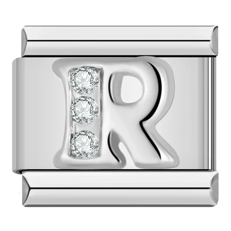 Sparkle Letter Italian Charms A to Z - Image 21