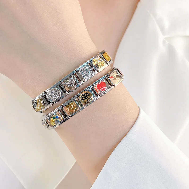 Moon, Star, Cat and Seaside Italian Charms - Image 3