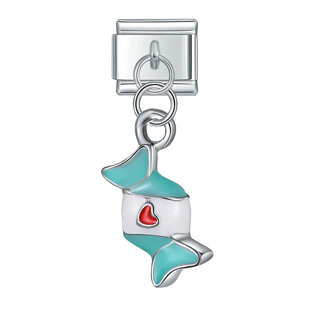 Cherry, Key and Snowflake Italian Charms - Image 13