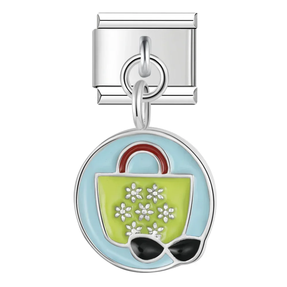 Beach Holiday Dangle Italian Charms - Image 8