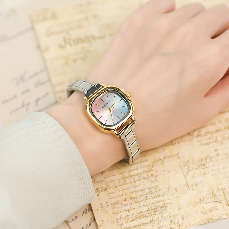 Opal Cushion Italian Charm Watch