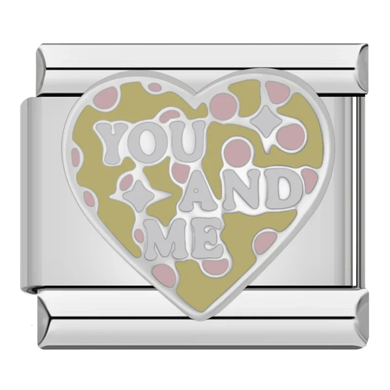 Cool Girl and Sunday Club Heart Italian Charms - Image 5