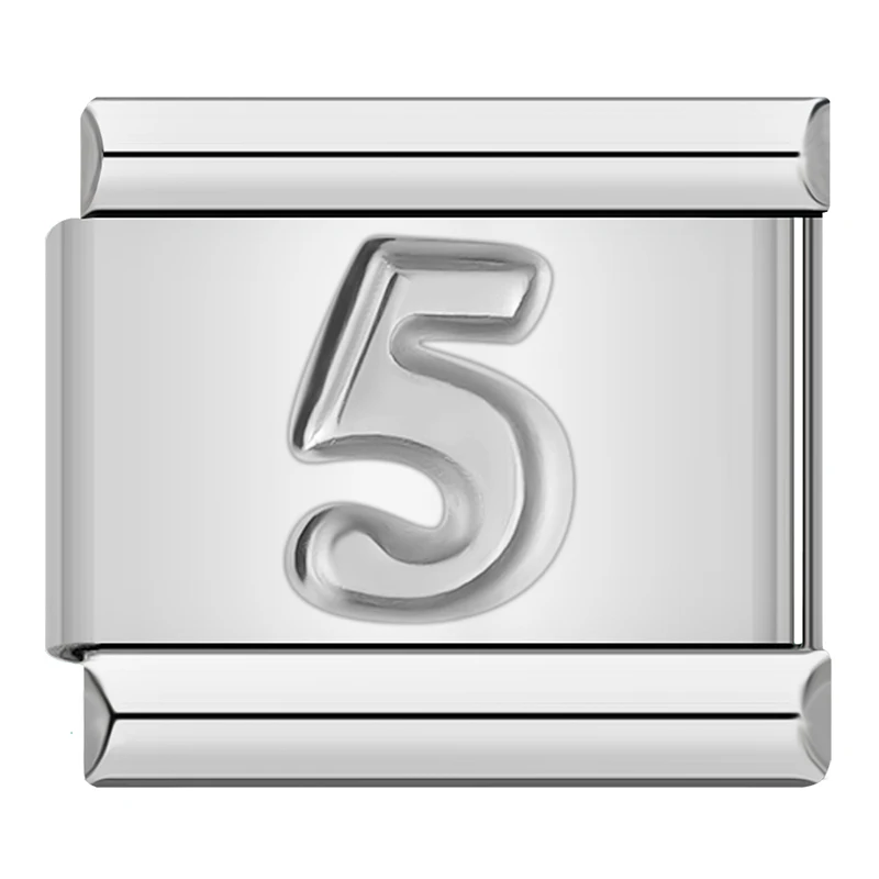 Number Italian Charms - Image 13
