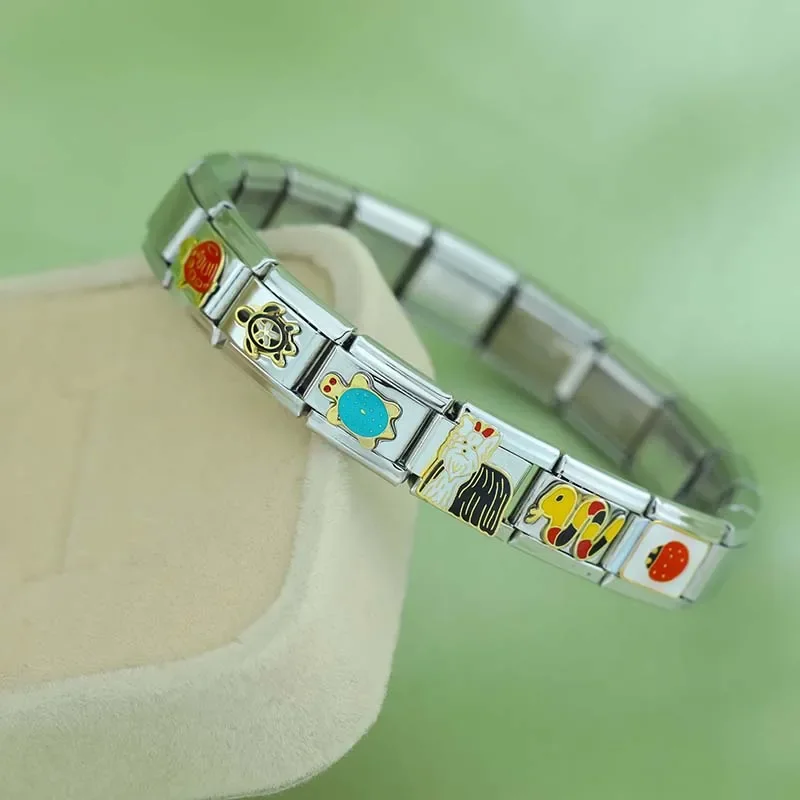 Ladybird, Butterfly and Turtle Italian Charms - Image 2
