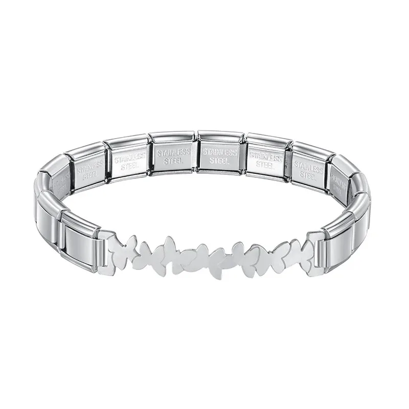 Heart, Star and Butterfly Charm Bracelet - Image 8