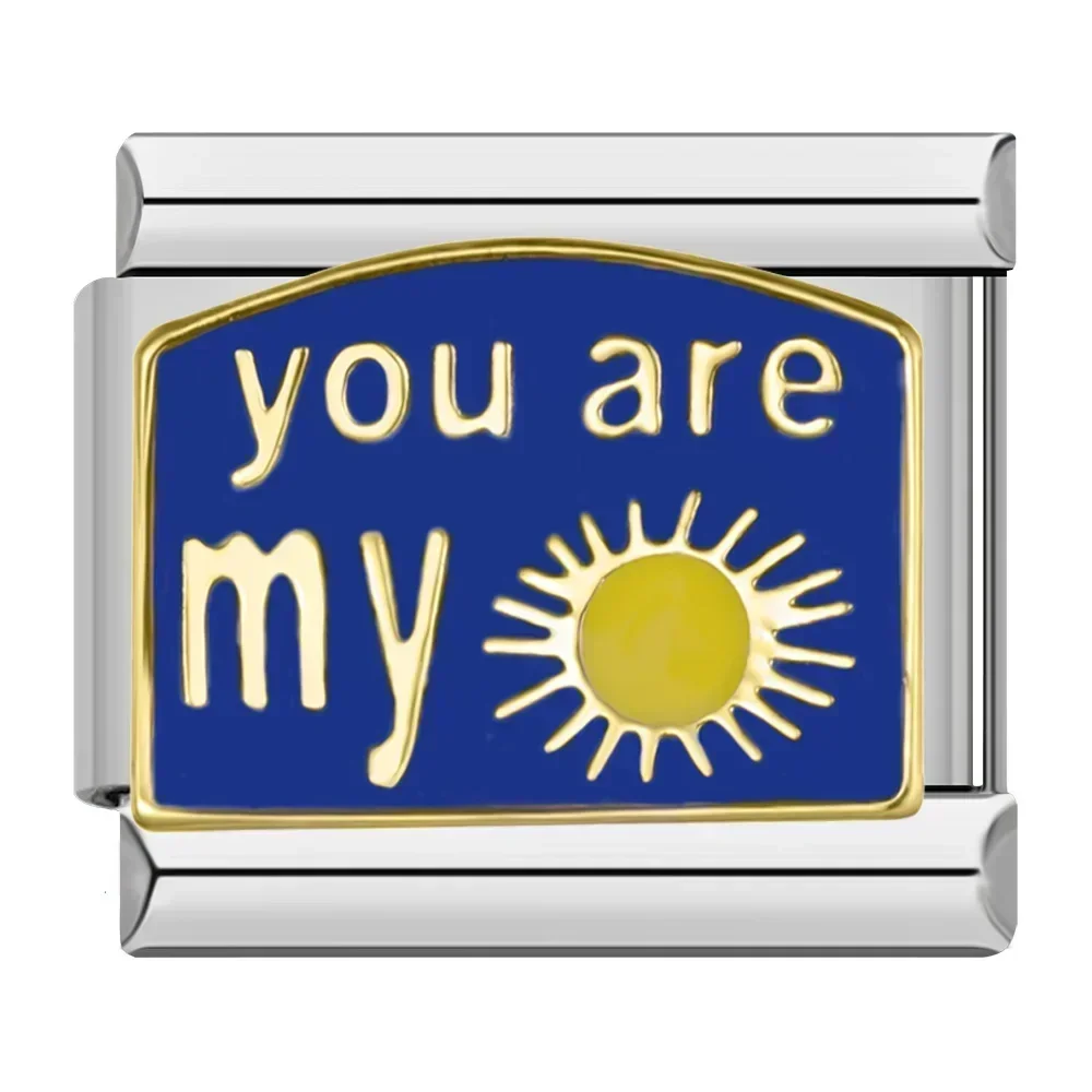 Family and Love Message Italian Charms - Image 47