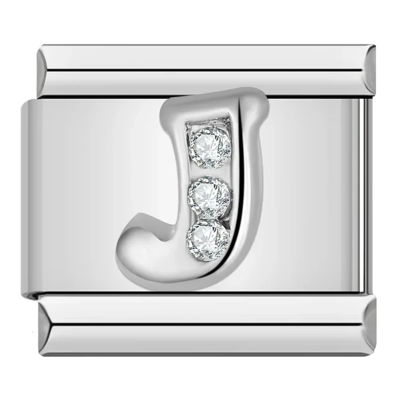 Sparkle Letter Italian Charms A to Z - Image 13