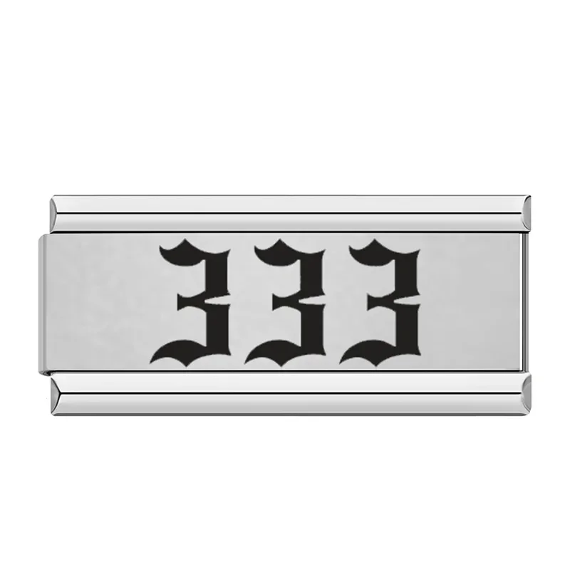 Zodiac Sign and Angel Number Italian Charms - Image 14