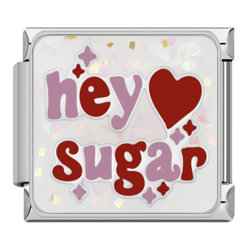 Happy Quote and Love Italian Charms - Image 5