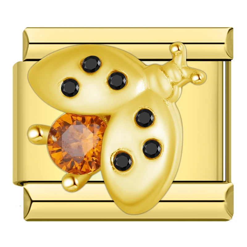 Sparkling Crystal Italian Charms