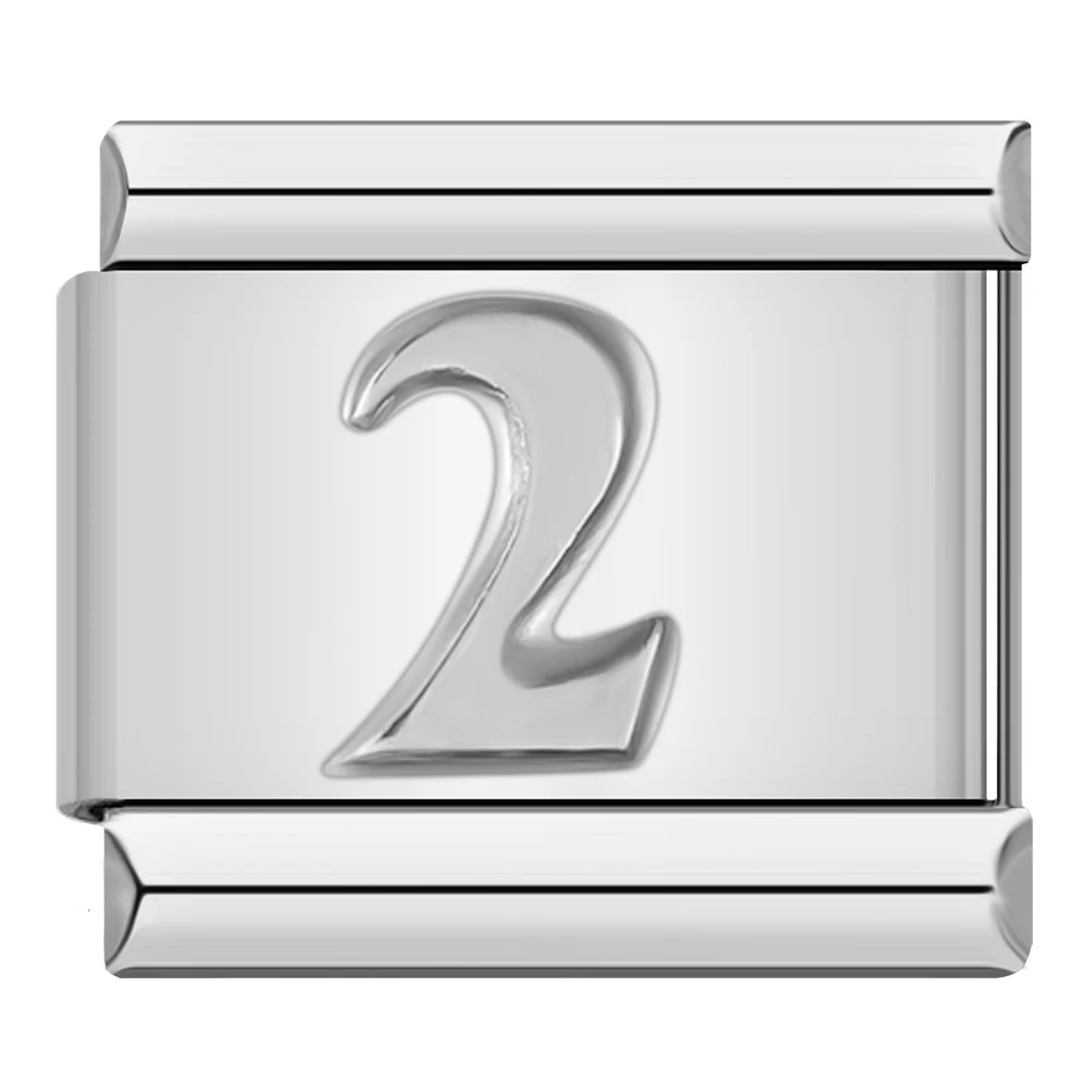 Number Italian Charms - Image 2